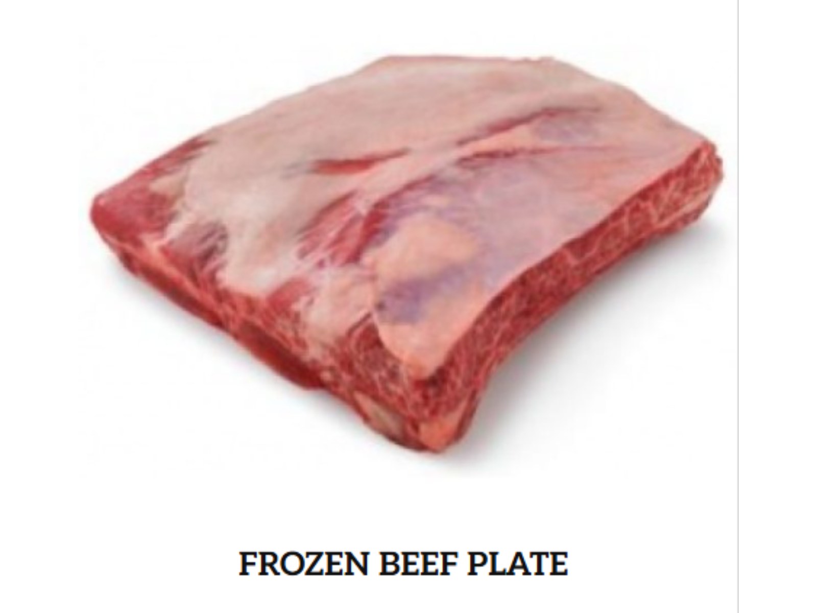 Boneless Beef Rib & Plate