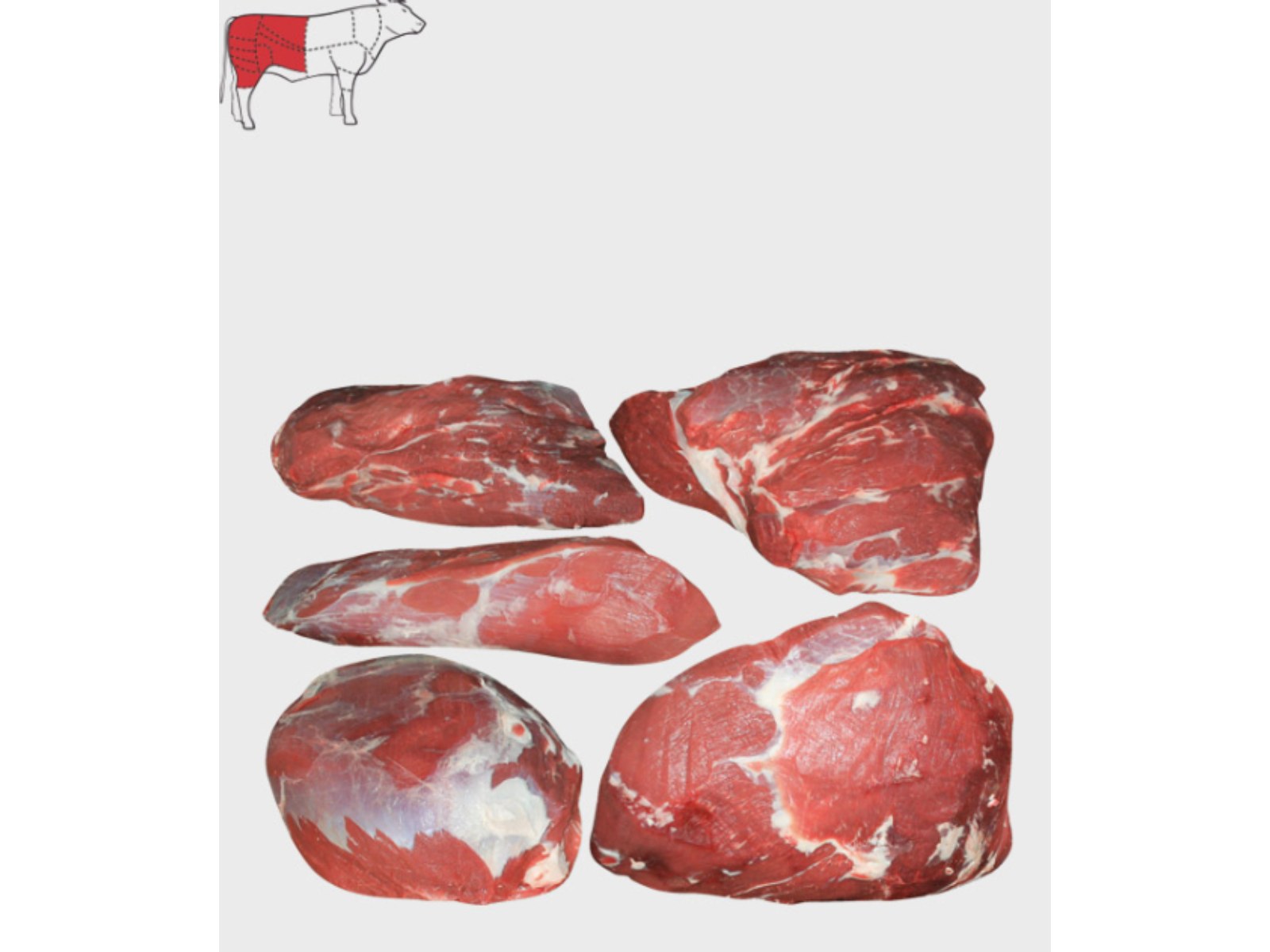 Beef Hind Leg 5-Piece Set – Döner Production